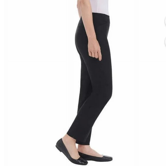 Hilary Radley Black High-Waisted Tummy Control Super Stretch Pull-on Skinny Pant - Picture 2 of 12